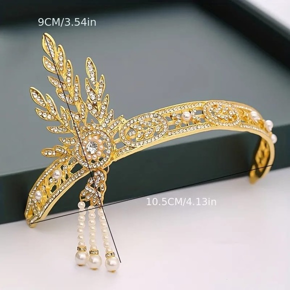 Elegant 1920s Gatsby Inspired Headband - Picture 4 of 8